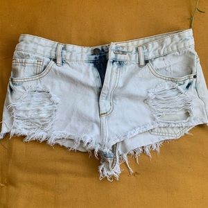 Jean shorts